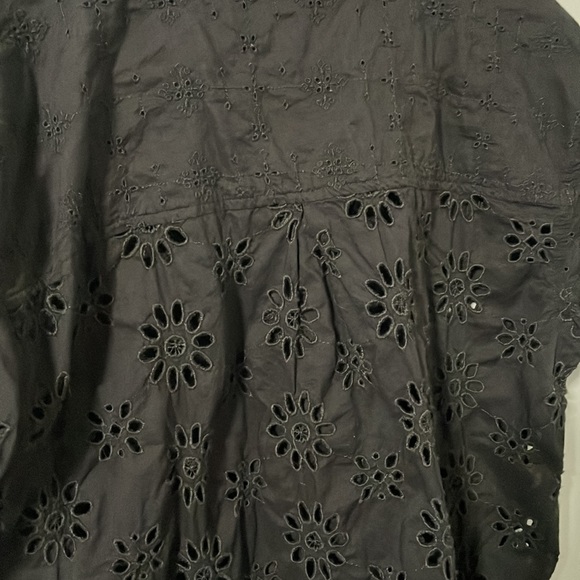 AE OVERSIZED SHORT SLEEVE BUTTON UP - Picture 3 of 5